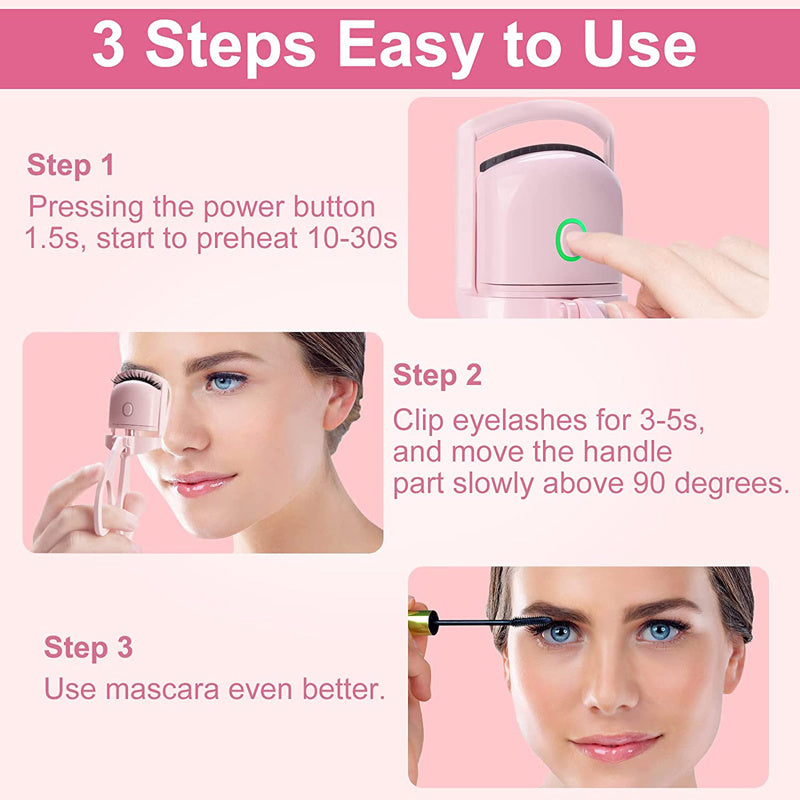 Eyelash Curler Portable Electric