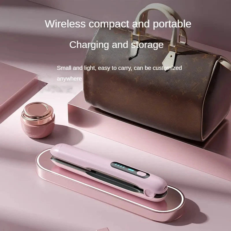 Portable + Wireless Hair Straightener