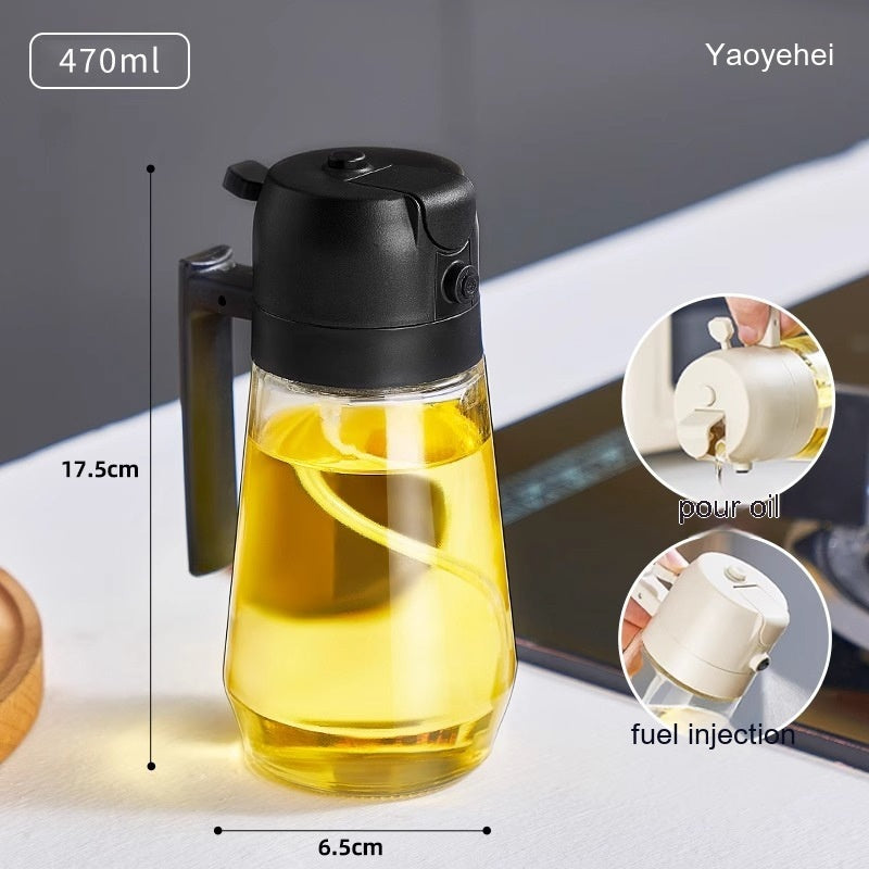 2-in-1 Cooking Oil Sprayer Dispenser