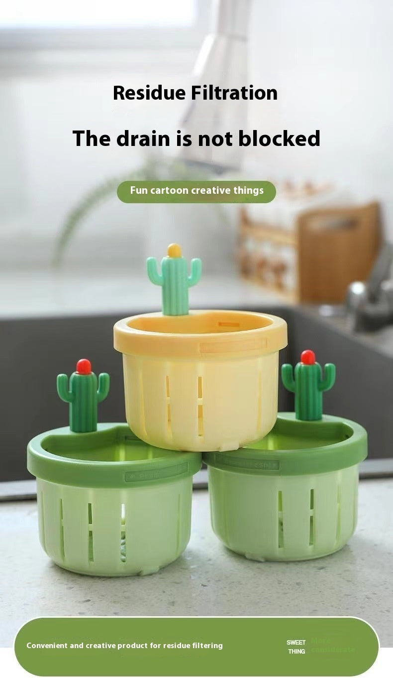 Cactus Sink Filter Basket Kitchen Innovative Filter Screen Kitchen Gadgets