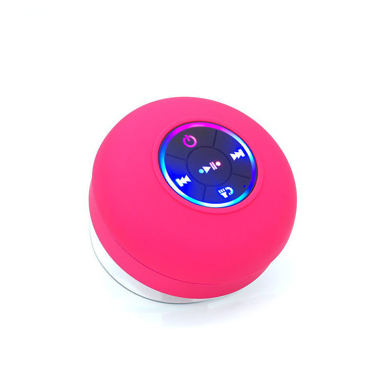 Suction Cup Waterproof LED Bluetooth Speaker