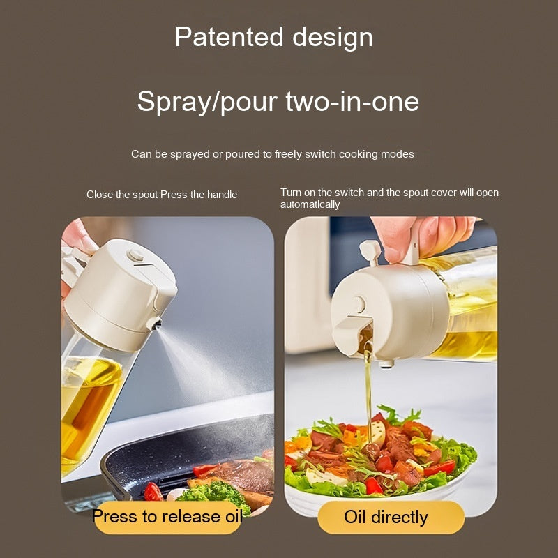 2-in-1 Cooking Oil Sprayer Dispenser