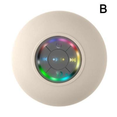 Suction Cup Waterproof LED Bluetooth Speaker