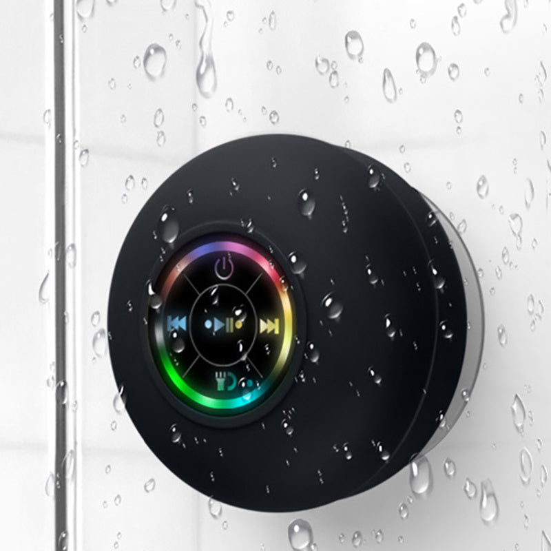 Suction Cup Waterproof LED Bluetooth Speaker