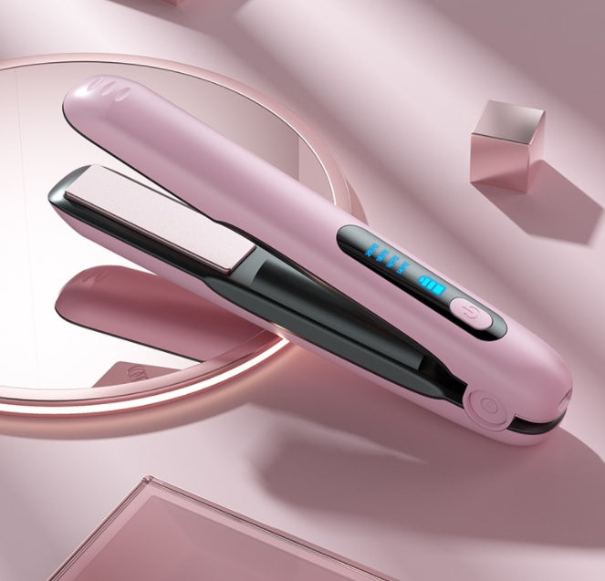 Portable + Wireless Hair Straightener