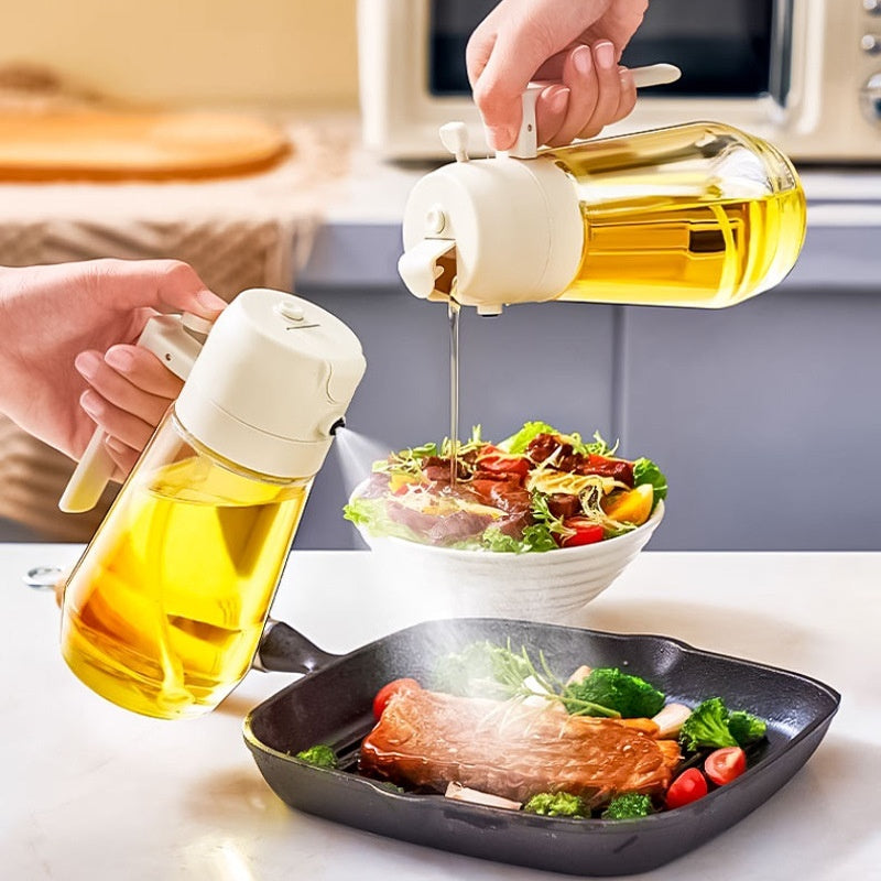 2-in-1 Cooking Oil Sprayer Dispenser