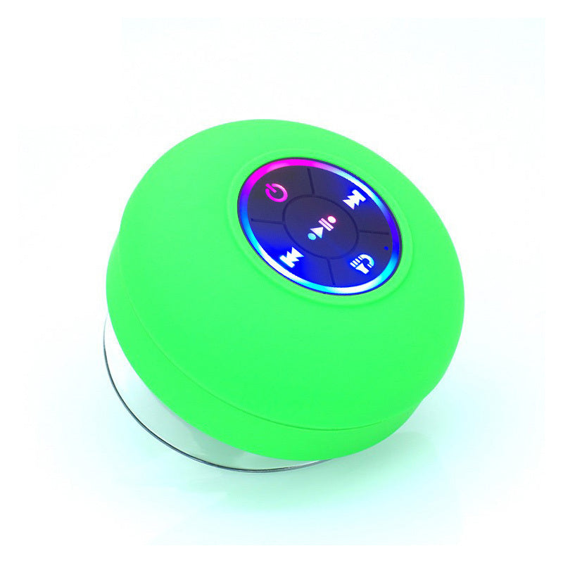 Suction Cup Waterproof LED Bluetooth Speaker