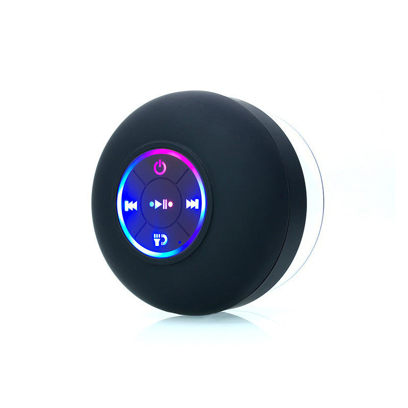 Suction Cup Waterproof LED Bluetooth Speaker